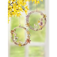 Aufhänger aus Holz im 2er-Set von KLINGEL DE