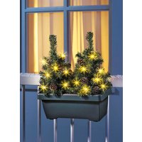 Balkonkasten mit LED-Bäumchen Balkonkasten mit LED-Bäumchen von KLINGEL DE