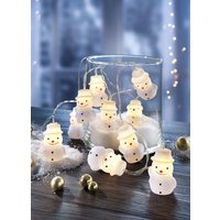 Batteriebetriebene Lichterkette Schneemann Batteriebetriebene Lichterkette Schneemann von KLINGEL DE