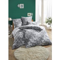 Beidseitig bedruckte Bettwäsche-Garnitur aus Polycotton von KLINGEL DE