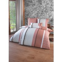 Beidseitig bedruckte Bettwäsche-Garnitur in Renforcé- Qualität von KLINGEL DE