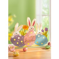 Beleuchtete Dekoration aus Holz Beleuchtete Dekoration aus Holz von KLINGEL DE