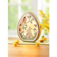 Beleuchtetes Osterei aus Holz von KLINGEL DE