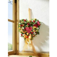 Buchsbaumherz mit Holz-Herz von KLINGEL DE