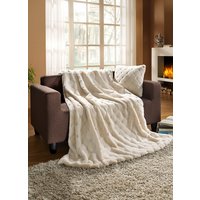 Felldecken und Kissen Webpelz-Fellimitat von KLINGEL DE