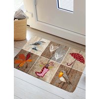 Fußmatte mit rutschhemmender Latex-Rückseite Fußmatte mit rutschhemmender Latex-Rückseite von KLINGEL DE