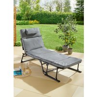 Gartenliege 2 in 1 mit zusätzlichem Kopfkissen Gartenliege 2 in 1 mit zusätzlichem Kopfkissen von KLINGEL DE