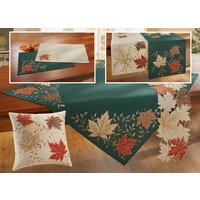 Herbstliche Tisch- und Raumdekoration mit aufwendigen Applikationen Herbstliche Tisch- und Raumdekoration mit aufwendigen Applikationen von KLINGEL DE