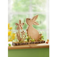 Holz-Dekoration Hase von KLINGEL DE