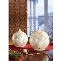 LED-Kerzen mit Flackereffekt, 2er-Set von KLINGEL DE