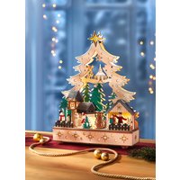 Lichterbogen aus hochwertigem Holz von KLINGEL DE