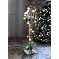 Metall-Laterne mit Timerfunktion von KLINGEL DE