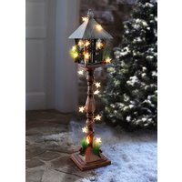 Metall-Laterne mit Timerfunktion von KLINGEL DE