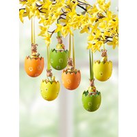 Ostereihänger aus Holz im 6er-Set von KLINGEL DE