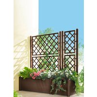 Pflanzkasten mit Spalierwand Pflanzkasten mit Spalierwand von KLINGEL DE