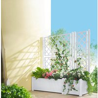 Pflanzkasten mit Spalierwand von KLINGEL DE