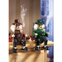 Räuchermännchen, 2er-Set, aus Holz Räuchermännchen, 2er-Set, aus Holz von KLINGEL DE