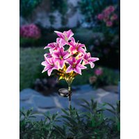 Solarstecker Lilien mit LEDs Solarstecker Lilien mit LEDs von KLINGEL DE