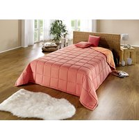 Tagesdecke mit Karo-Steppung und Bandeinfassung Tagesdecke mit Karo-Steppung und Bandeinfassung von KLINGEL DE