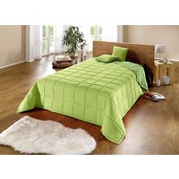 Tagesdecke mit Karo-Steppung und Bandeinfassung Tagesdecke mit Karo-Steppung und Bandeinfassung von KLINGEL DE