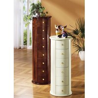 Teilmassive Kommode in säulenartiger Form Teilmassive Kommode in säulenartiger Form von KLINGEL DE