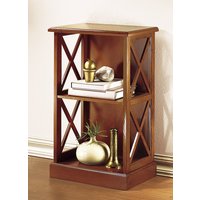 Teilmassives Regal mit dekorativen Kreuzsprossen Teilmassives Regal mit dekorativen Kreuzsprossen von KLINGEL DE