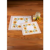 Tisch- und Raumdekoration mit Sonnenblumen-Motiv Tisch- und Raumdekoration mit Sonnenblumen-Motiv von KLINGEL DE