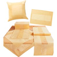 Tischdecke mit dekorativer Lochstanzung von KLINGEL DE