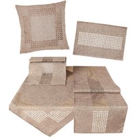 Tischdecke mit dekorativer Lochstanzung von KLINGEL DE
