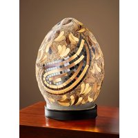 Tischleuchte mit Mosaik aus Glasstücken von KLINGEL DE