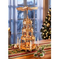 Tischpyramide aus Holz Tischpyramide aus Holz von KLINGEL DE