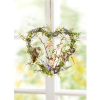 Wandherz in frühlingshafter Farbkombination Wandherz in frühlingshafter Farbkombination von KLINGEL DE