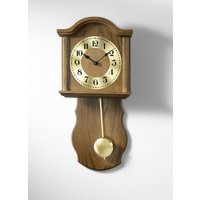 Wanduhr aus Holz mit Funkuhrwerk von KLINGEL DE