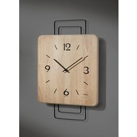 Wanduhr mit Holzgehäuse aus dem Hause AMS von KLINGEL DE