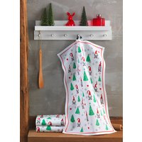 Weihnachtliche Geschirrtücher im 3e-Set von KLINGEL DE