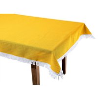 Wind- und wetterfeste Gartentischdecke mit Fransenabschluss Wind- und wetterfeste Gartentischdecke mit Fransenabschluss von KLINGEL DE