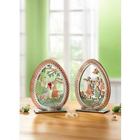 Wunderschöne Ostereier aus Holz von KLINGEL DE