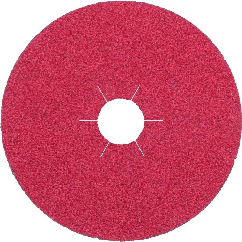 Fiberscheiben FS 964 ACT Keramik für Stahl, Edelstahl 180 x 22 mm Körnung 60 Sternloch von Klingspor AG