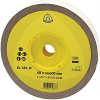 Klingspor - Schleifgeweberolle kl 385 jf 50 m x 40 mm Körnung 120 - 218082 von KLINGSPOR