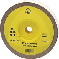 Klingspor - Schleifgeweberolle kl 385 jf 50 m x 40 mm Körnung 320 - 218088 von KLINGSPOR