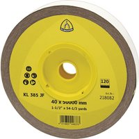 Klingspor - Schleifgeweberolle kl 385 jf 50 m x 50 mm Körnung 100 - 218098 von KLINGSPOR