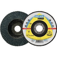 Fcherscheibe SMT 626 Supra D115mm K60 6Grad gewlbt INOX ZK von KLINGSPOR