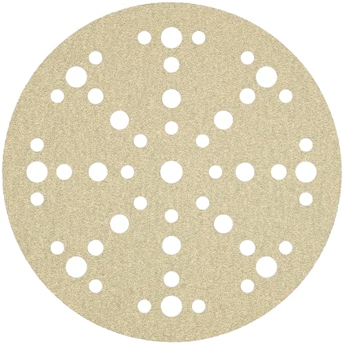 Klingpsor 340375 PS 33 CK Scheiben mit Papierunterlage, kletthaftend für Farbe, Lack, Spachtel, Holz, Lochform GLS74, 120 Korn, 150mm Durchmesser, 100 Stück Klingpsor 340375 PS 33 CK Scheiben mit Papierunterlage, kletthaftend für Farbe, Lack, Spachtel, Holz, Lochform GLS74, 120 Korn, 150mm Durchmesser, 100 Stück von KLINGSPOR