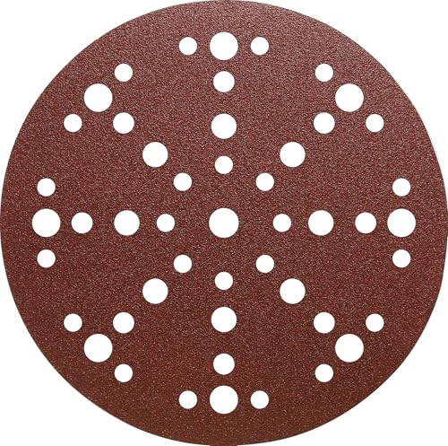 Klingpsor 342419 PS 22 K Scheiben mit Papierunterlage, kletthaftend für Holz, Metall Universal, Lochform GLS74, 40 Korn, 150mm Durchmesser, 50 Stück Klingpsor 342419 PS 22 K Scheiben mit Papierunterlage, kletthaftend für Holz, Metall Universal, Lochform GLS74, 40 Korn, 150mm Durchmesser, 50 Stück von KLINGSPOR
