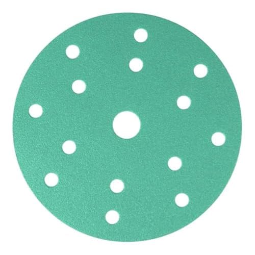 Klingpsor 353141 FP 77 K T-ACT Scheiben mit Filmunterlage, kletthaftend für Farbe, Lack, Spachtel, Grundierung, Füller, Gel-Coats, Kompositwerkstoffe, Lochform GLS51, ø 150mm, 240 Korn, 100 Stück Klingpsor 353141 FP 77 K T-ACT Scheiben mit Filmunterlage, kletthaftend für Farbe, Lack, Spachtel, Grundierung, Füller, Gel-Coats, Kompositwerkstoffe, Lochform GLS51, ø 150mm, 240 Korn, 100 Stück von KLINGSPOR