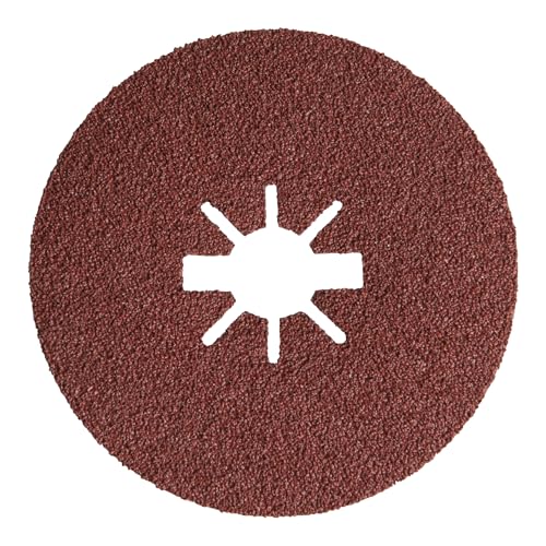 Klingspor 351139 - Fiberscheibe für Stahl, NE -Metalle, Kunststoff - FI|CS561|60|S|50|125X22 - Inhalt: 25 Stück von KLINGSPOR