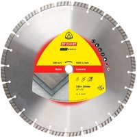 Klingspor DT 350 BT Diamanttrennscheiben, 300 x 2,8 x 20 mm 21 Segmente 40 x 2,8 x 10 mm, Standard Turbo Klingspor DT 350 BT Diamanttrennscheiben, 300 x 2,8 x 20 mm 21 Segmente 40 x 2,8 x 10 mm, Standard Turbo von KLINGSPOR