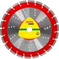 Klingspor DT 900 BX Diamanttrennscheiben, 350 x 3 x 25,4 mm 22 Segmente 40 x 3 x 12 mm, Standardverzahnung von KLINGSPOR