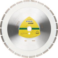 Klingspor DT 900 US Diamanttrennscheiben 450 x 3,6 x 25,4 mm 32 Segmente 40 x 3,6 x 10 mm Engverzahnt von KLINGSPOR