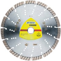 Klingspor - dt 900 u Diamanttrennscheiben, 115 x 2,4 x 22,23 mm 8 Segmente 33 x 2,4 x 12 mm, Standard Turbo von KLINGSPOR